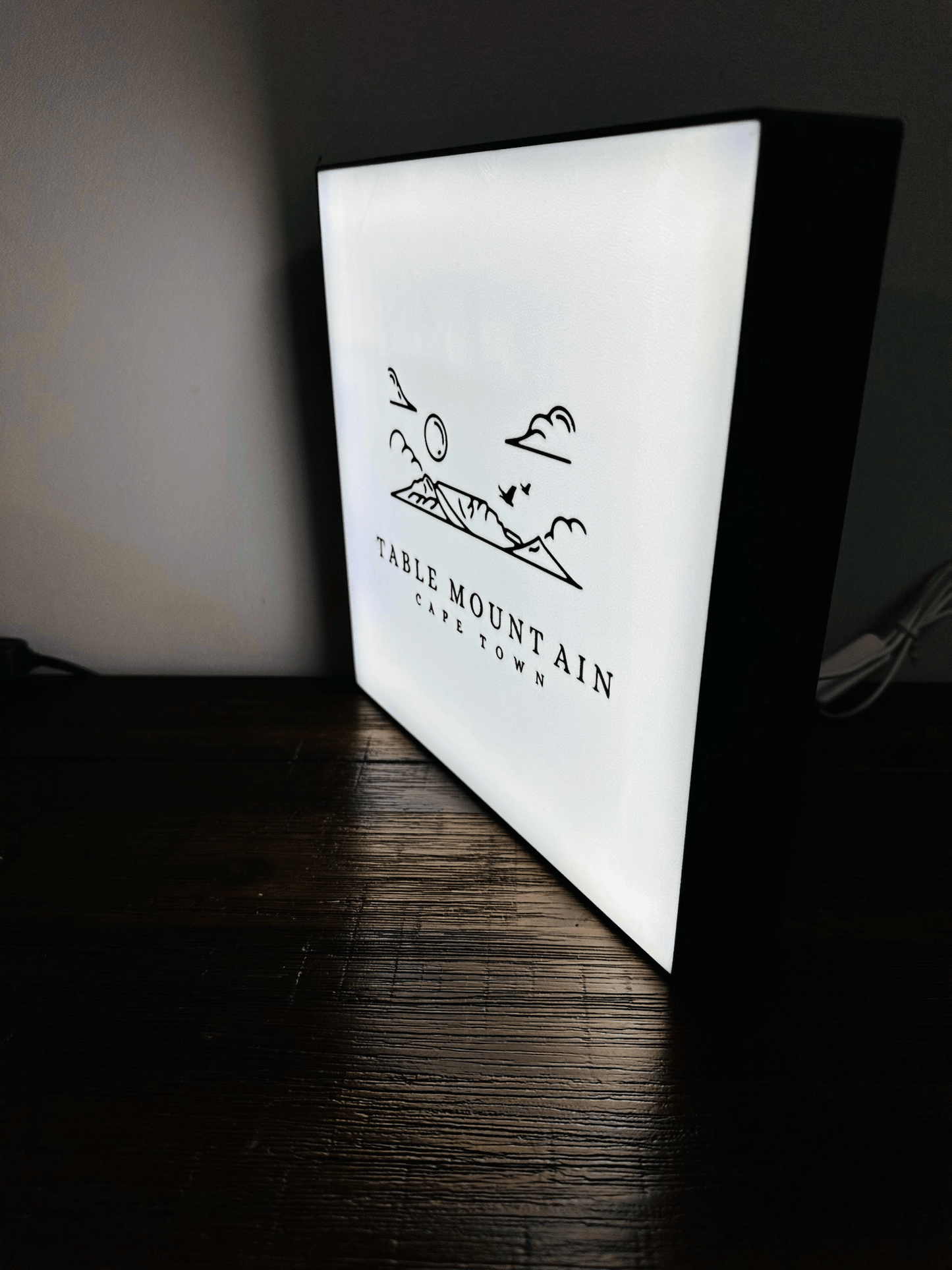 Table Mountain Cape Town Illuminated Sign - Bring South Africa's Beauty Home!