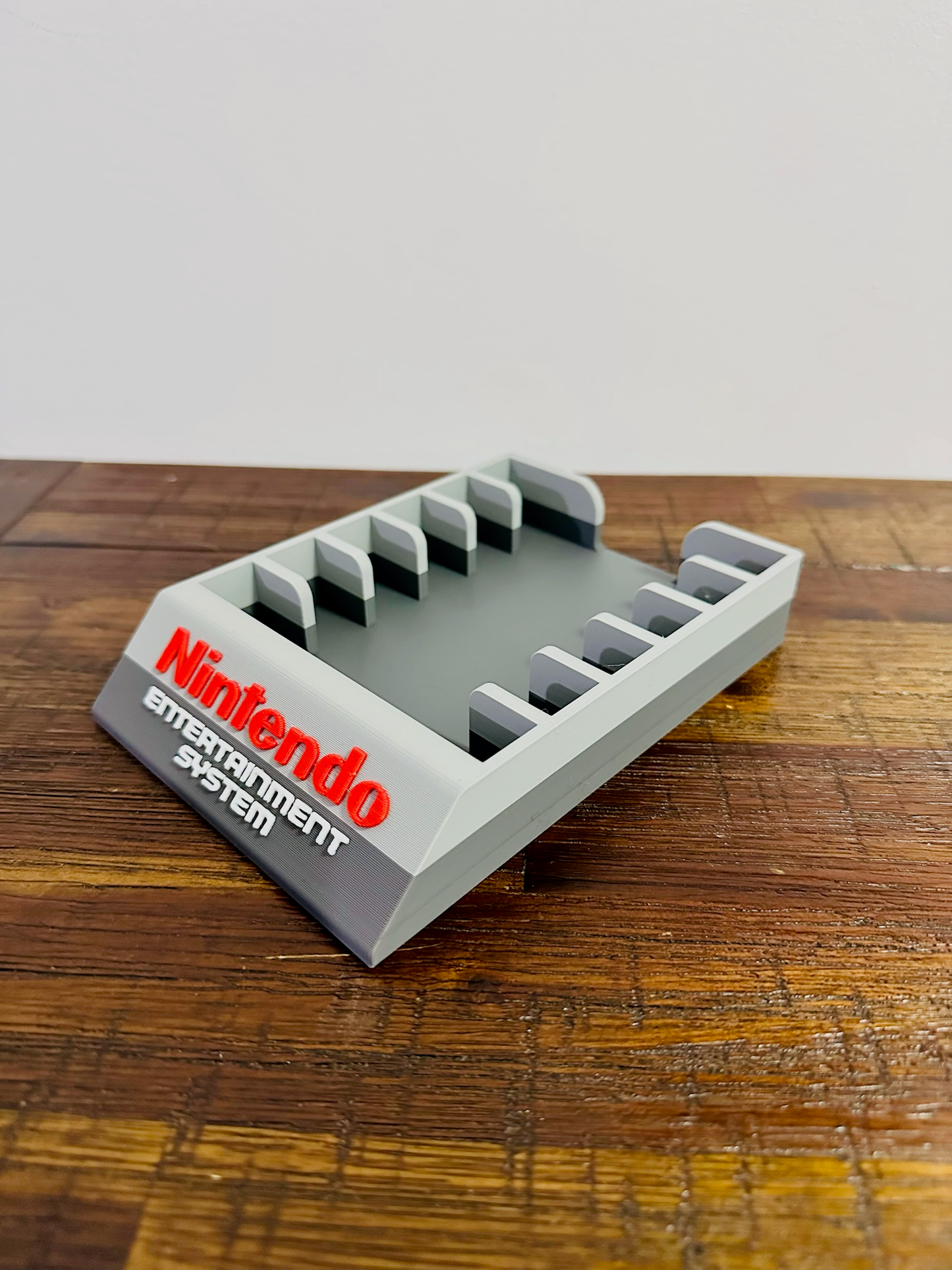 Original Nintendo NES Cartridge - Black or Grey Game Holder/Stand