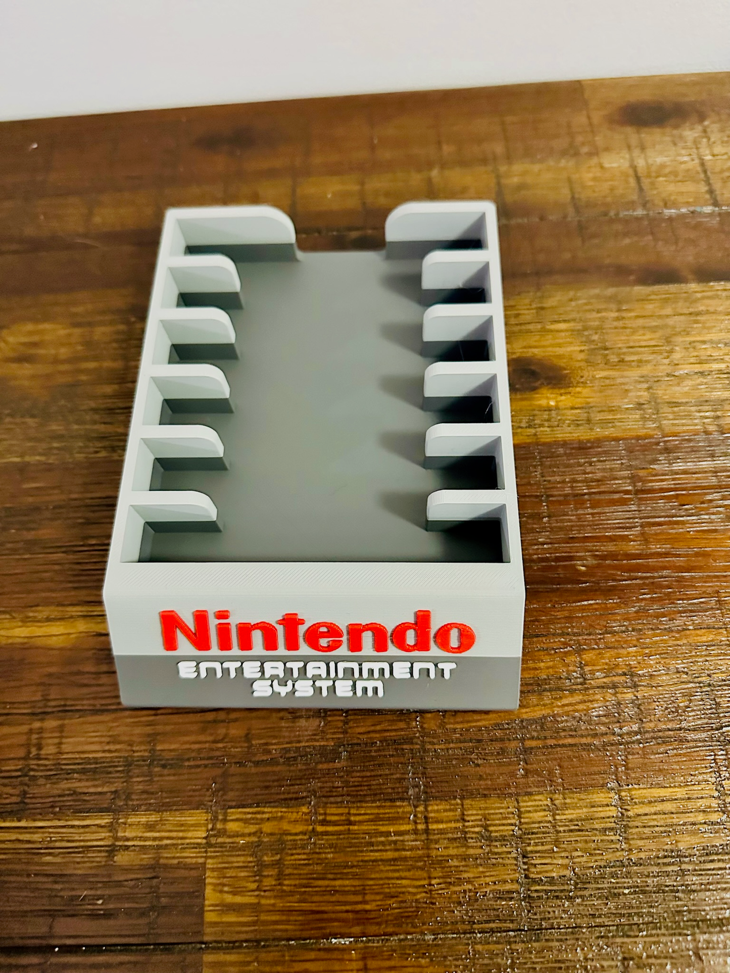 Original Nintendo NES Cartridge - Black or Grey Game Holder/Stand