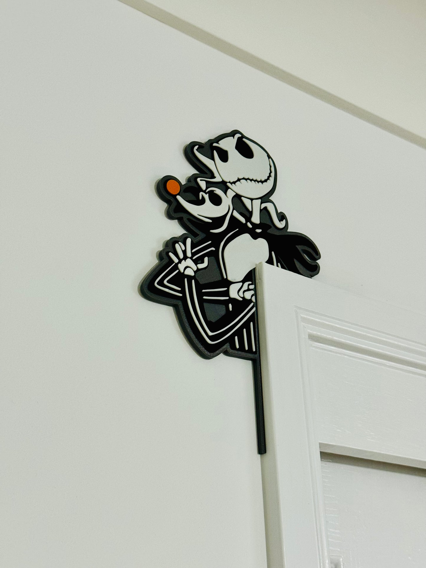 Jack Skellington & Zero - Door Frame Corner Decoration (Left or Right Side) - Michael's 3D World