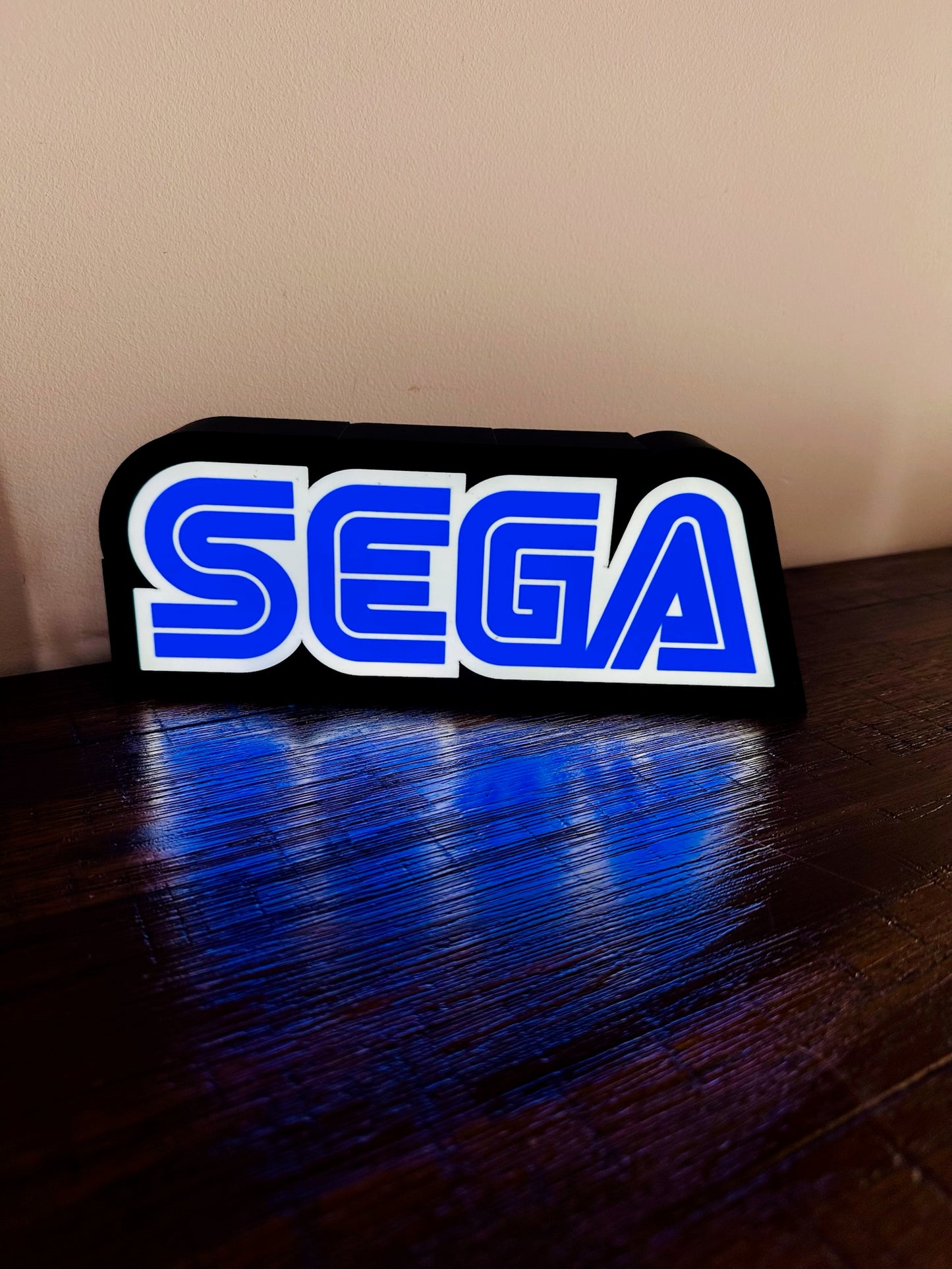SEGA Light-up Fan Sign - Wall Art - Night Light