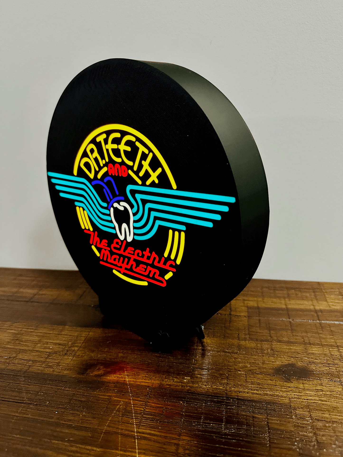 Dr. Teeth and The Electric Mayhem - Light up Sign / Wall Art - USB Powered