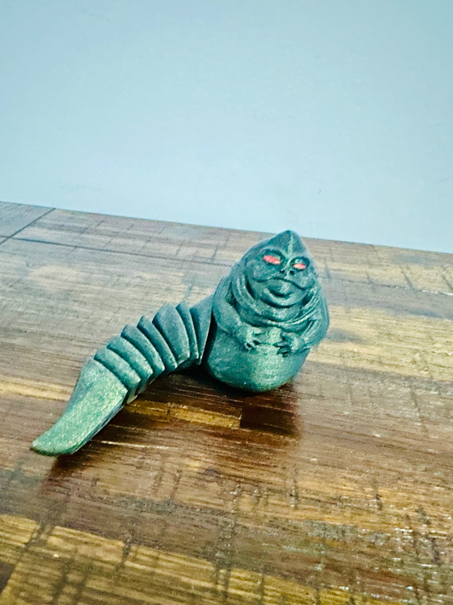 Star Wars: Articulated Jabba The Hutt Figurine with Red Eyes | StarWars Decoration & Fidget Toy for Collectors and Fans