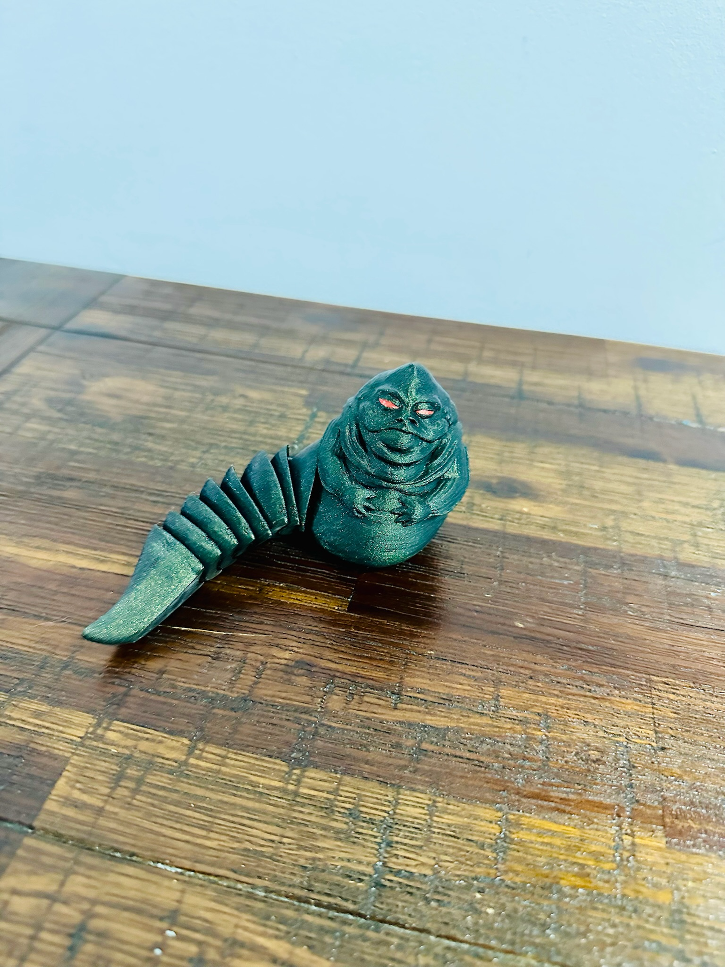 Star Wars: Articulated Jabba The Hutt Figurine with Red Eyes | StarWars Decoration & Fidget Toy for Collectors and Fans