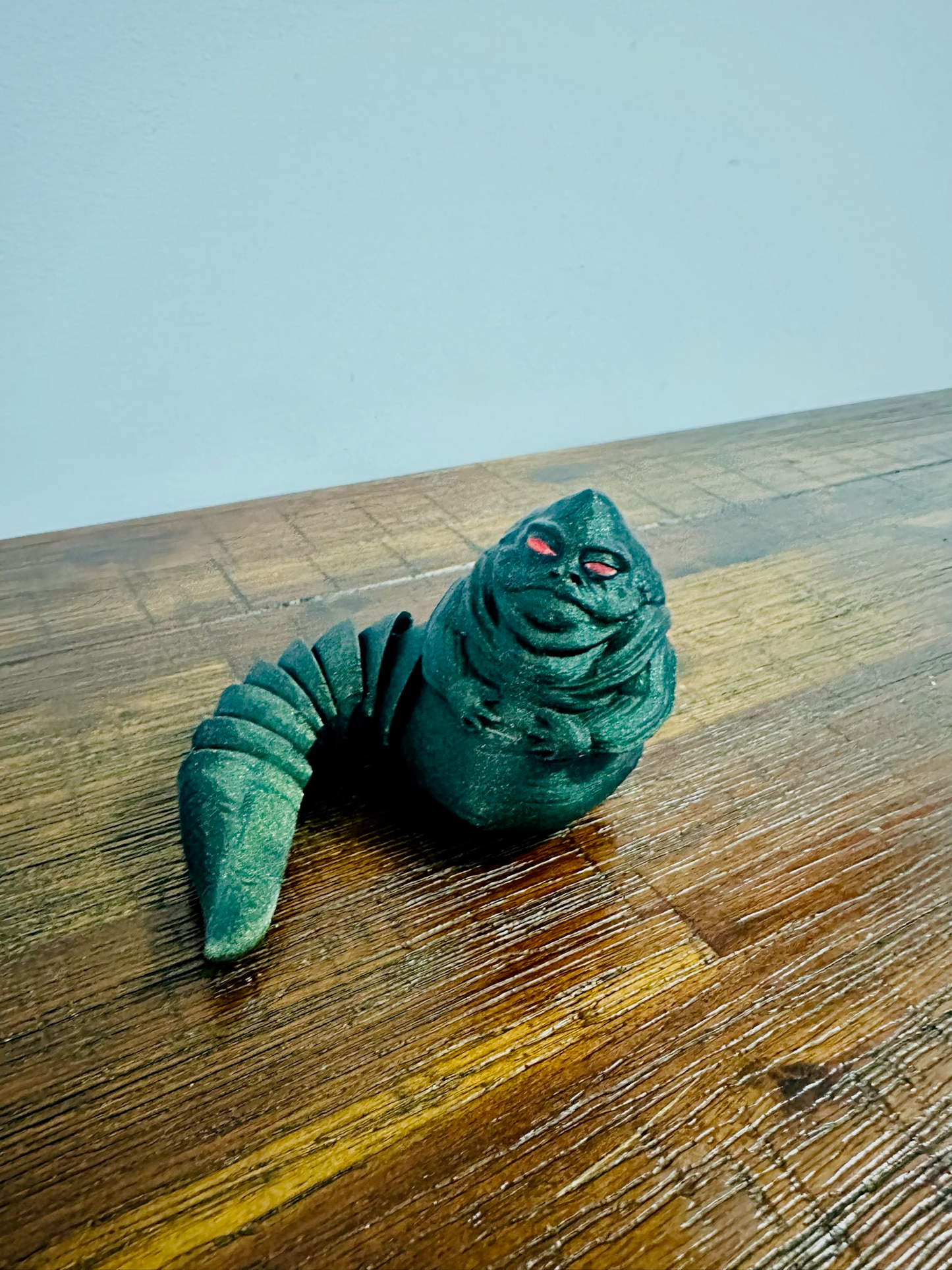 Star Wars: Articulated Jabba The Hutt Figurine with Red Eyes | StarWars Decoration & Fidget Toy for Collectors and Fans