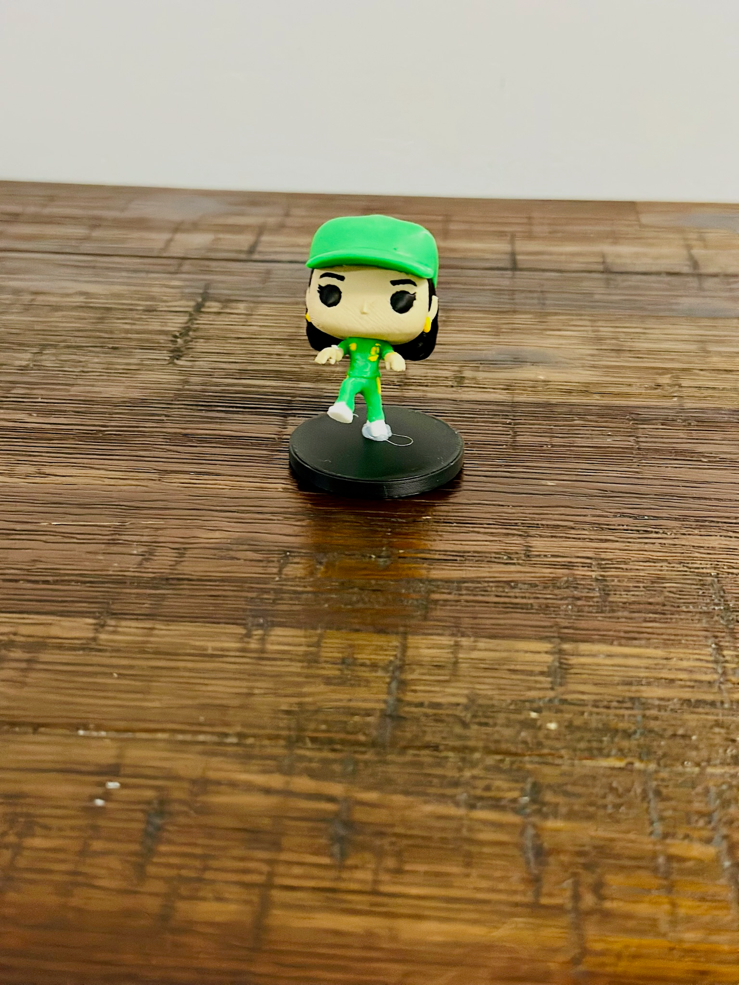 Raygun Mini Figurine - Tiny miniature 9cm tall of Raygun in her infamous pose