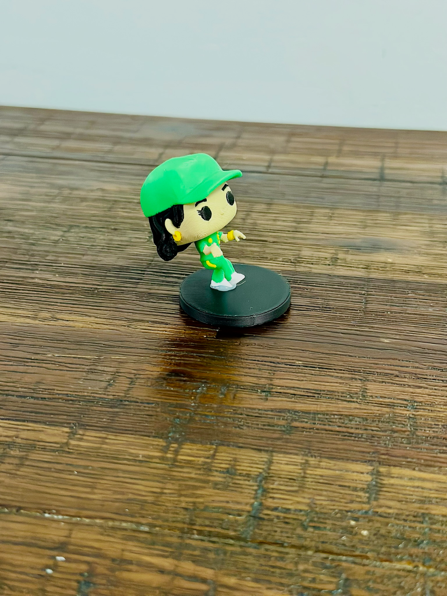 Raygun Mini Figurine - Tiny miniature 9cm tall of Raygun in her infamous pose