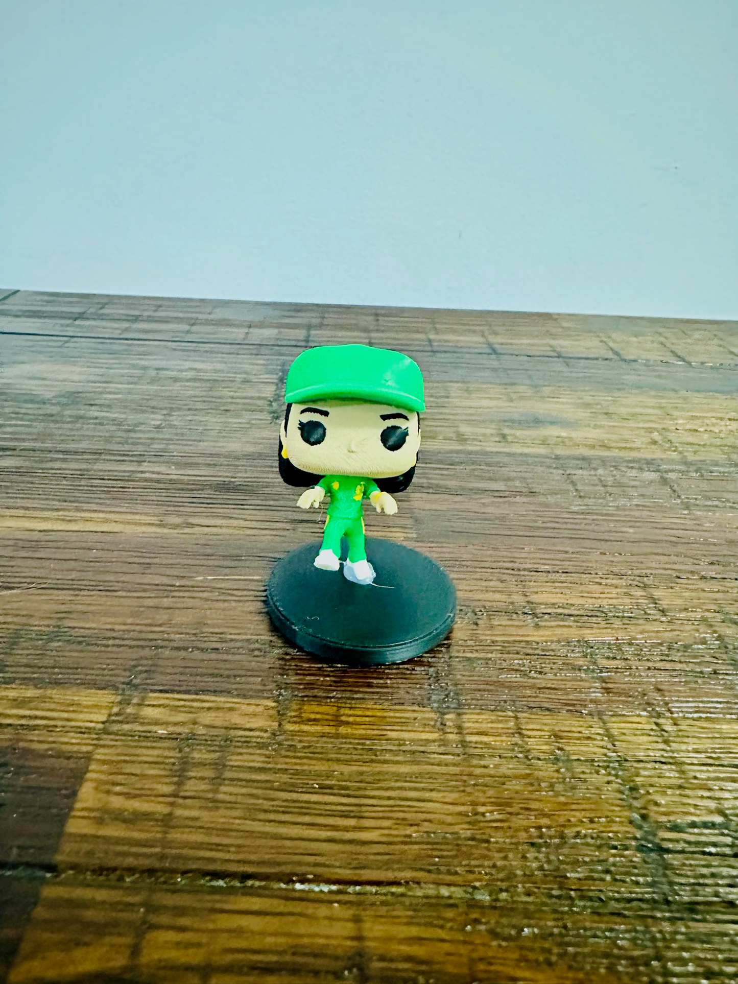 Raygun Mini Figurine - Tiny miniature 9cm tall of Raygun in her infamous pose