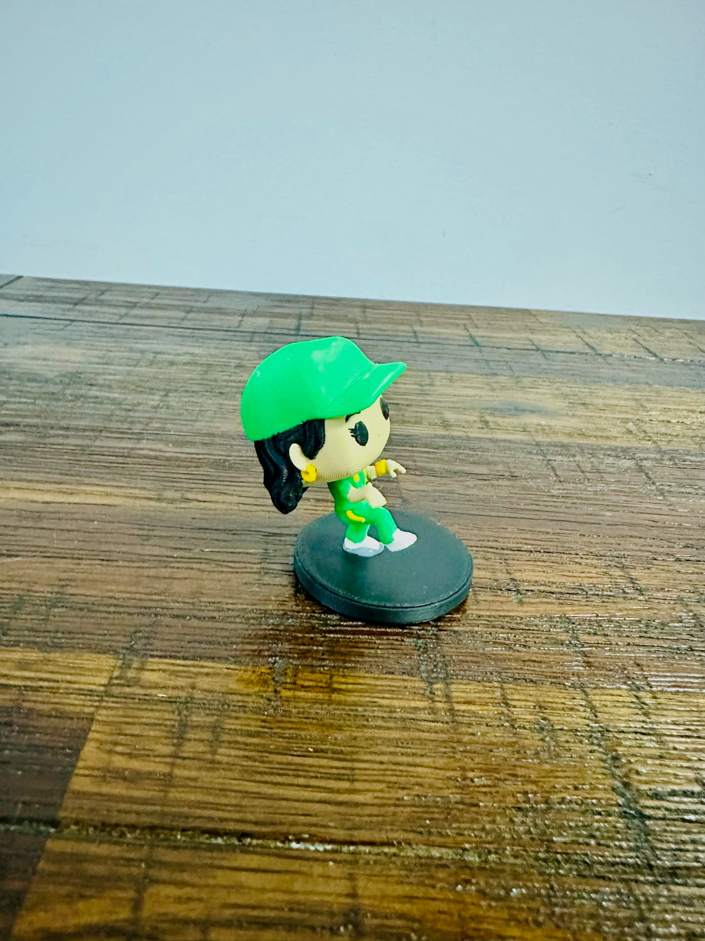 Raygun Mini Figurine - Tiny miniature 9cm tall of Raygun in her infamous pose