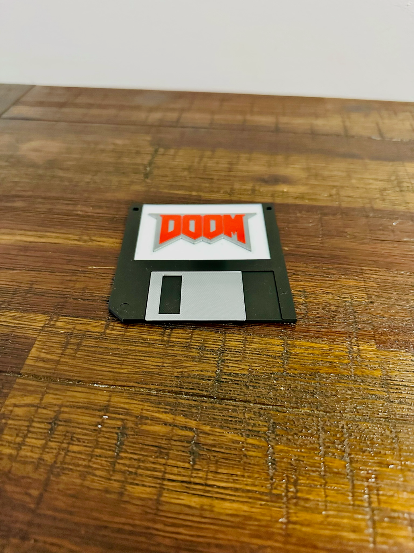 Doom - Floppy Disk - Realistic Size - Shelf Decoration