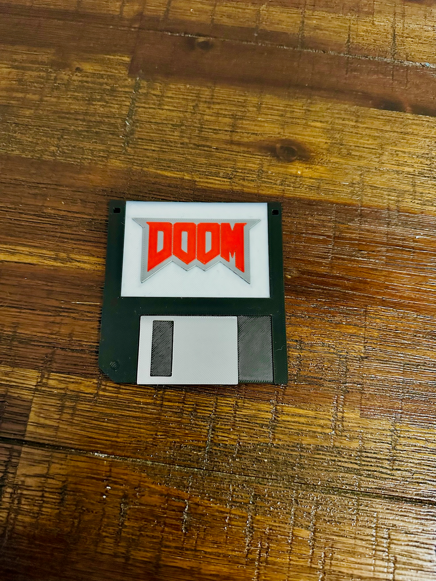 Doom - Floppy Disk - Realistic Size - Shelf Decoration