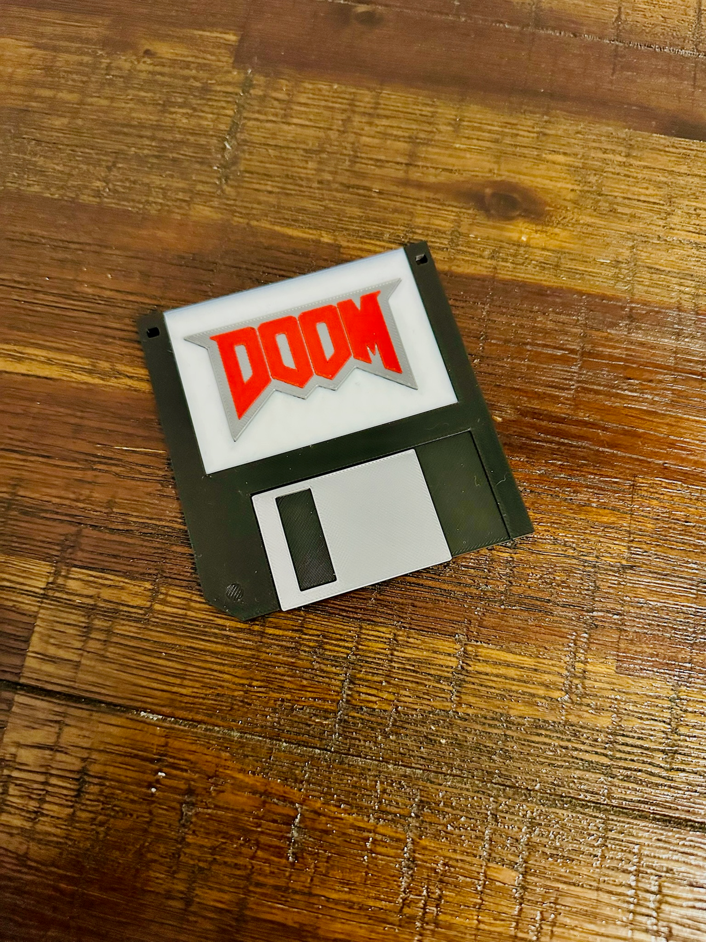 Doom - Floppy Disk - Realistic Size - Shelf Decoration