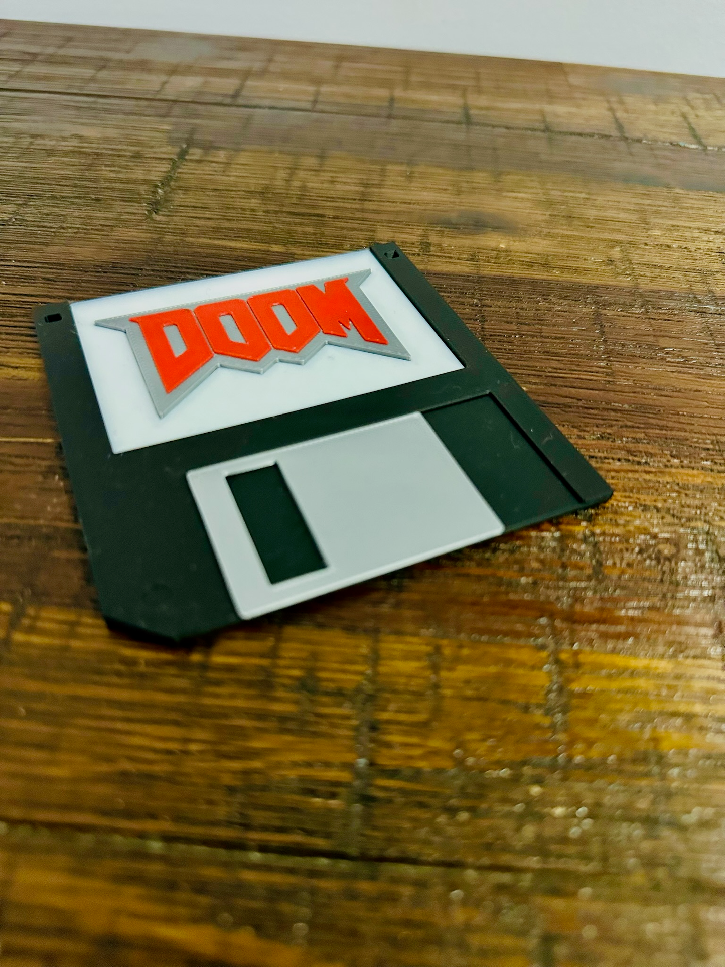 Doom - Floppy Disk - Realistic Size - Shelf Decoration