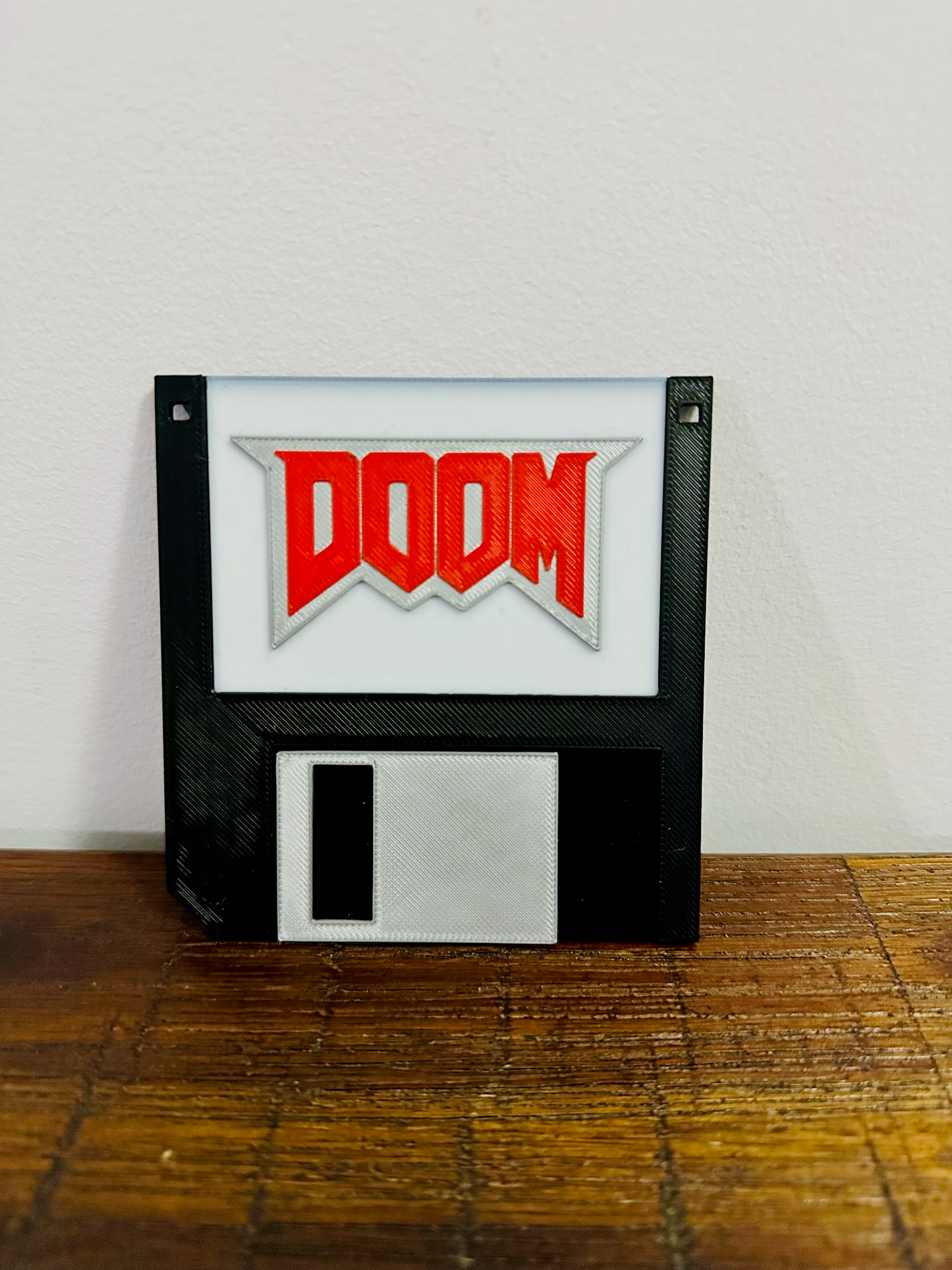 Doom - Floppy Disk - Realistic Size - Shelf Decoration