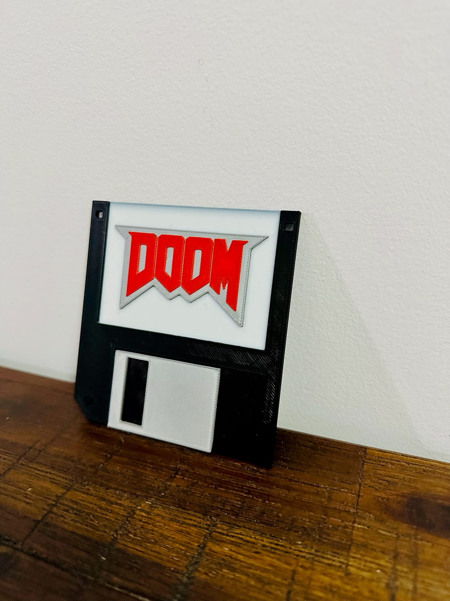 Doom - Floppy Disk - Realistic Size - Shelf Decoration