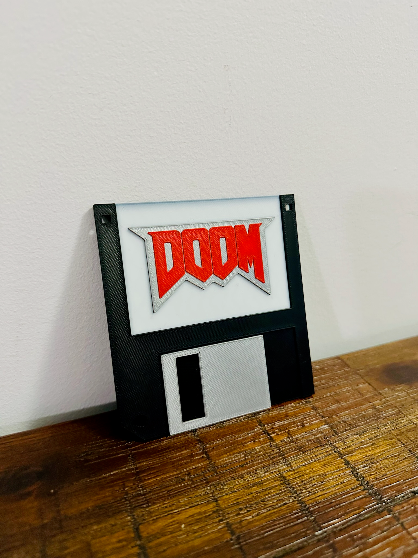Doom - Floppy Disk - Realistic Size - Shelf Decoration