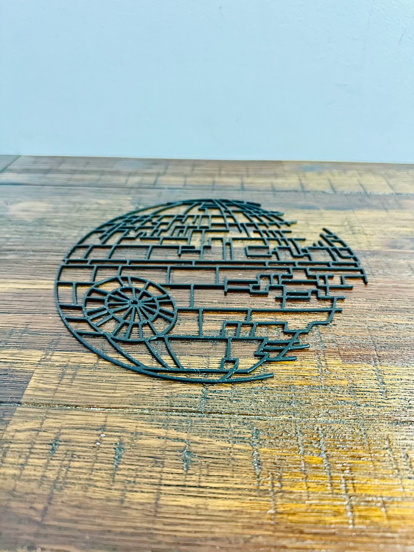 Star Wars: The Death Star - 2D Silhouette/Hanging Artwork - Wall art