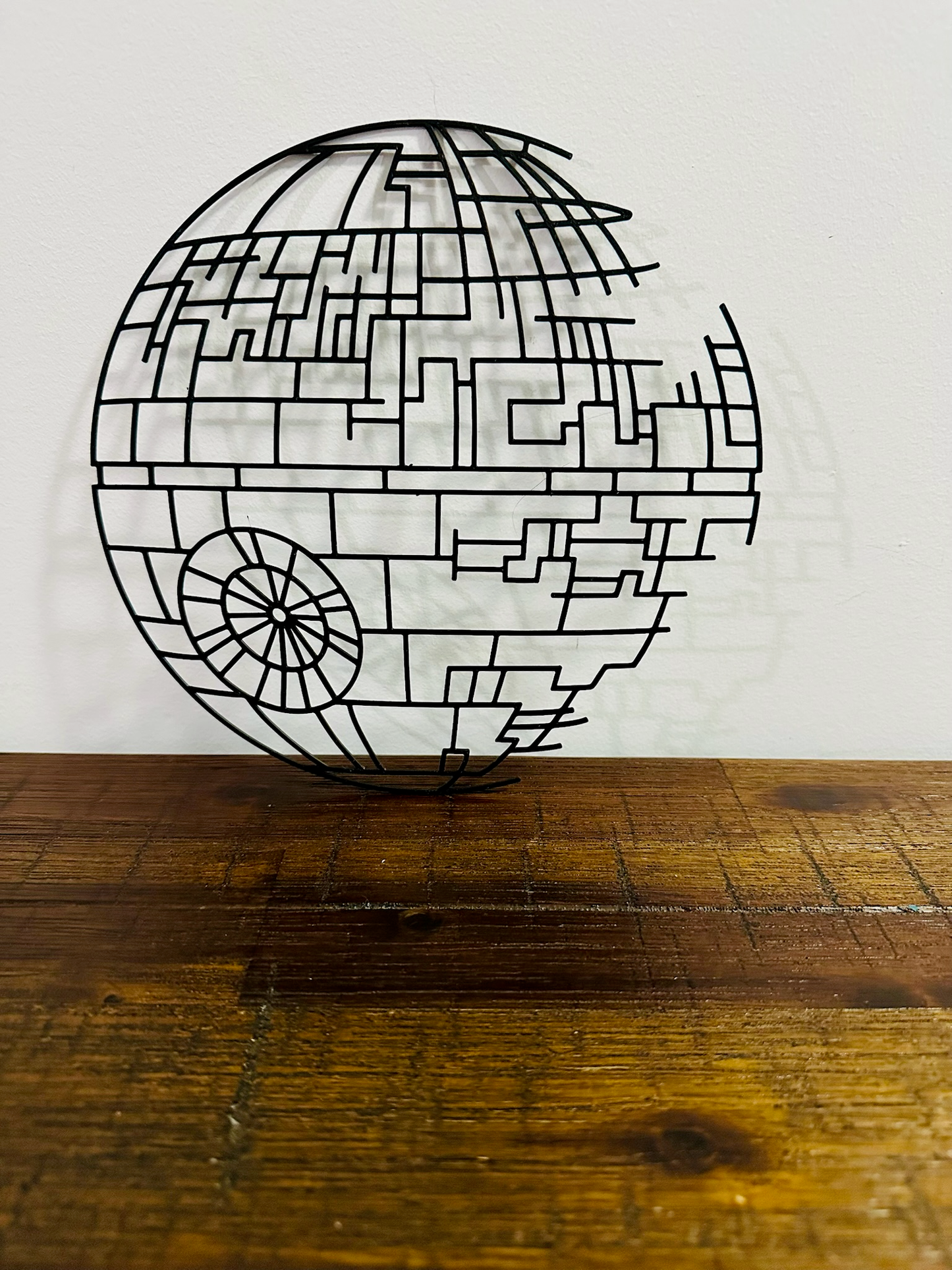 Star Wars: The Death Star - 2D Silhouette/Hanging Artwork - Wall art