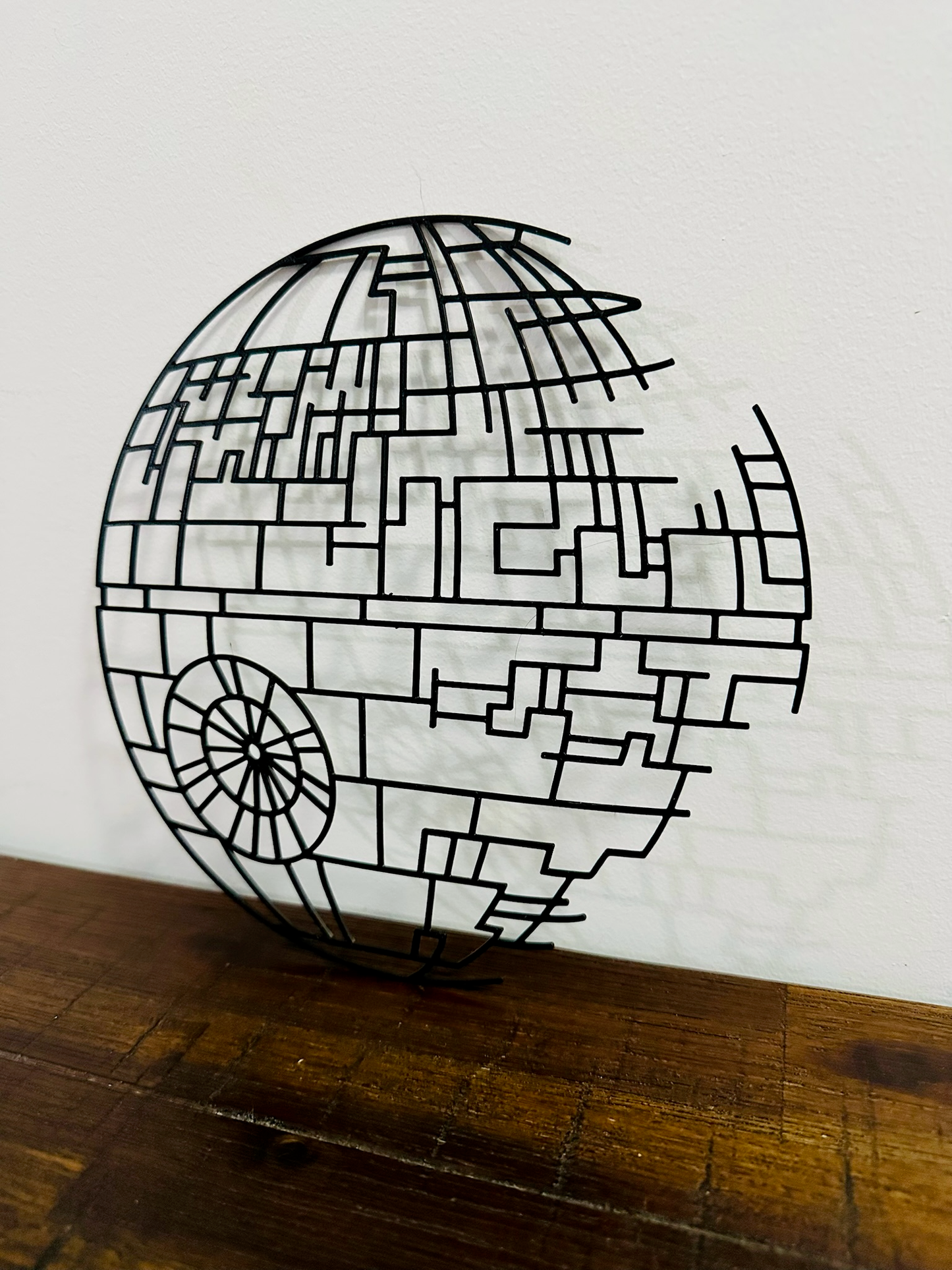 Star Wars: The Death Star - 2D Silhouette/Hanging Artwork - Wall art