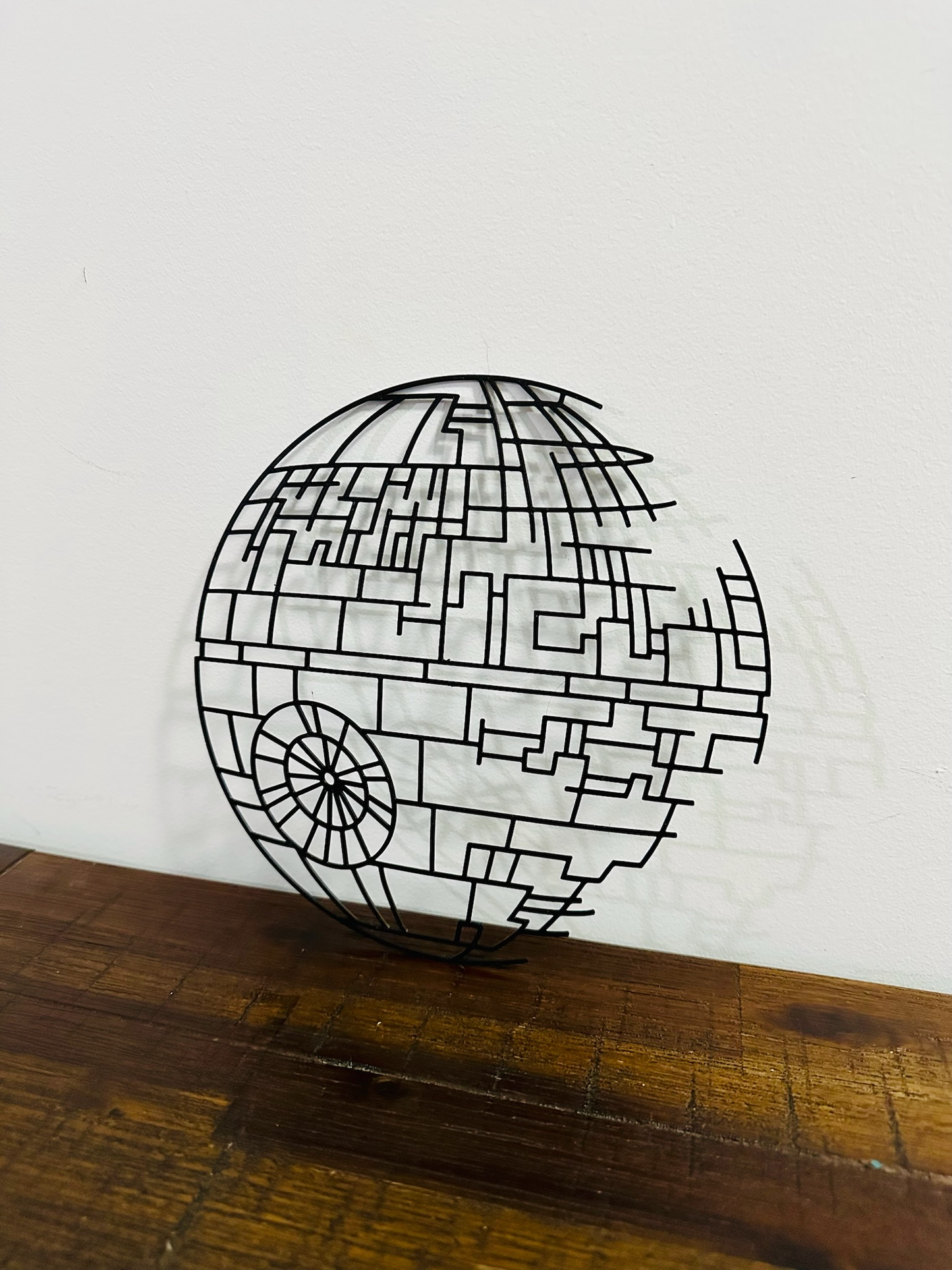 Star Wars: The Death Star - 2D Silhouette/Hanging Artwork - Wall art