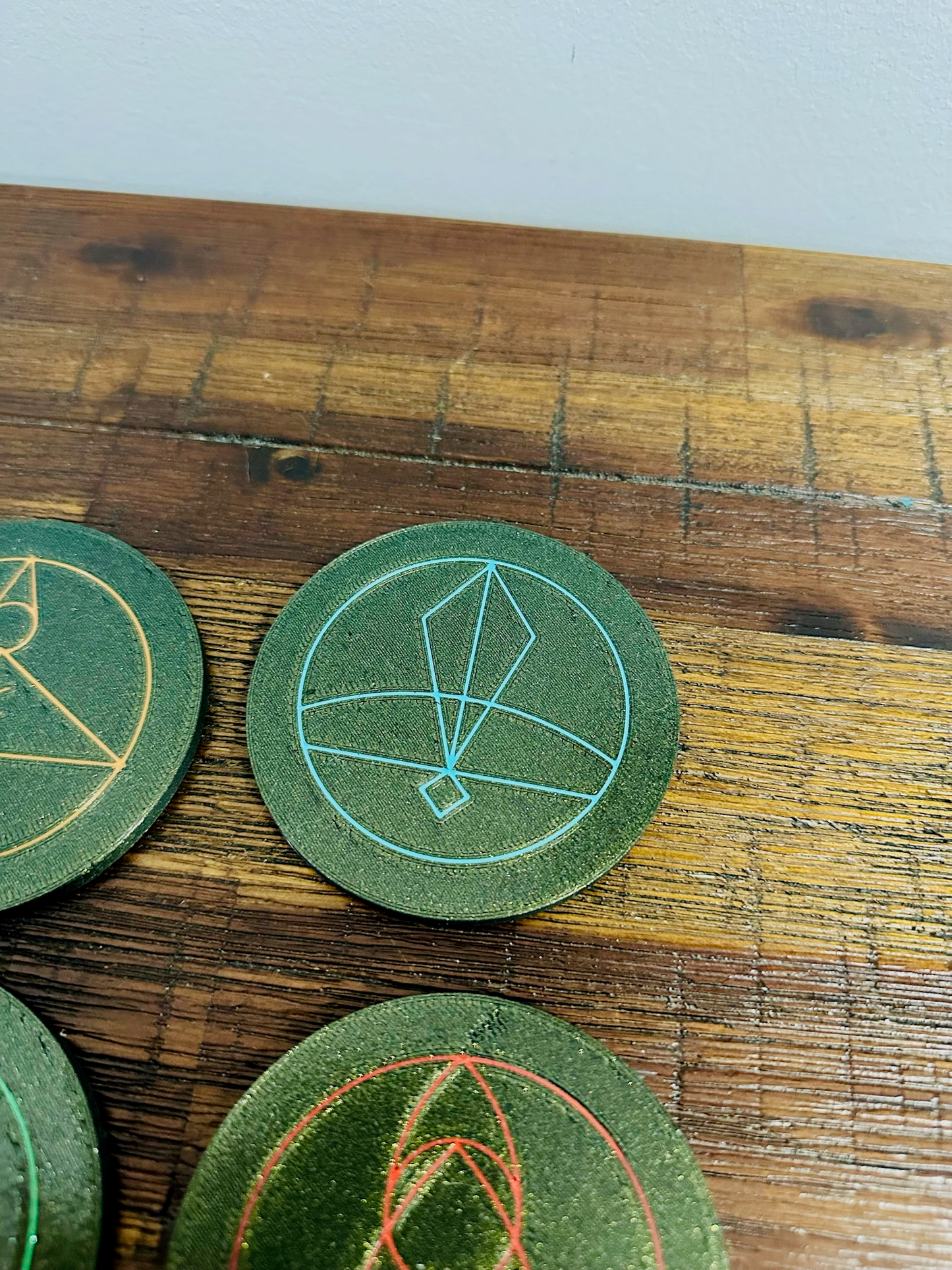 The Owl House: Luz’s Magic Spell Glyph’s - Coasters Set of 4