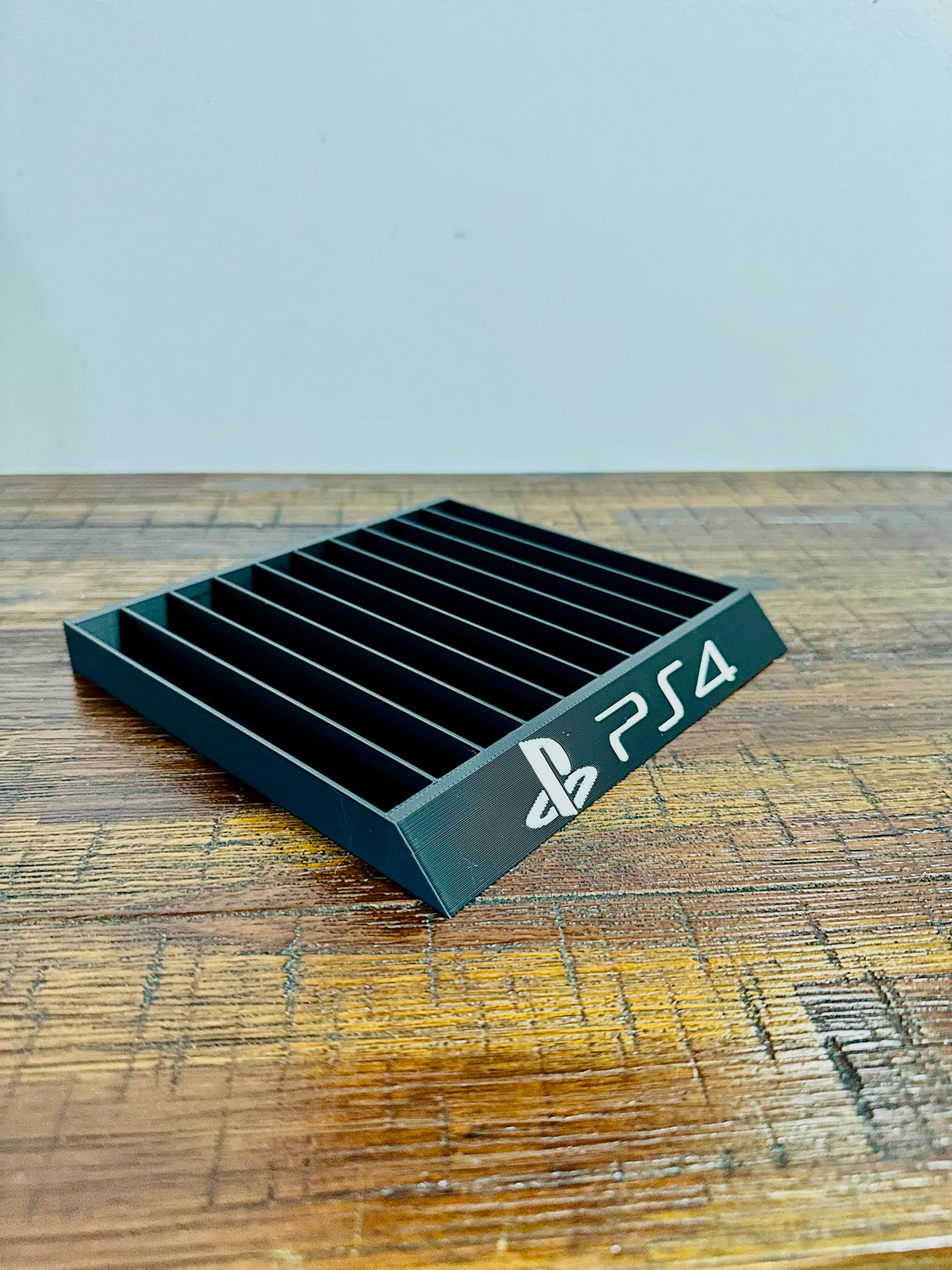 Sony Playstation PS4/PS5 - Game Case Holder / Stand - Holds 10 Game Cases