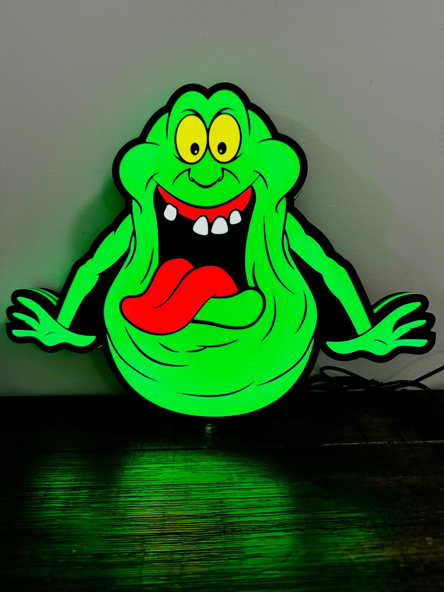 Ghost Busters - Slimer - Light Up Sign/Art