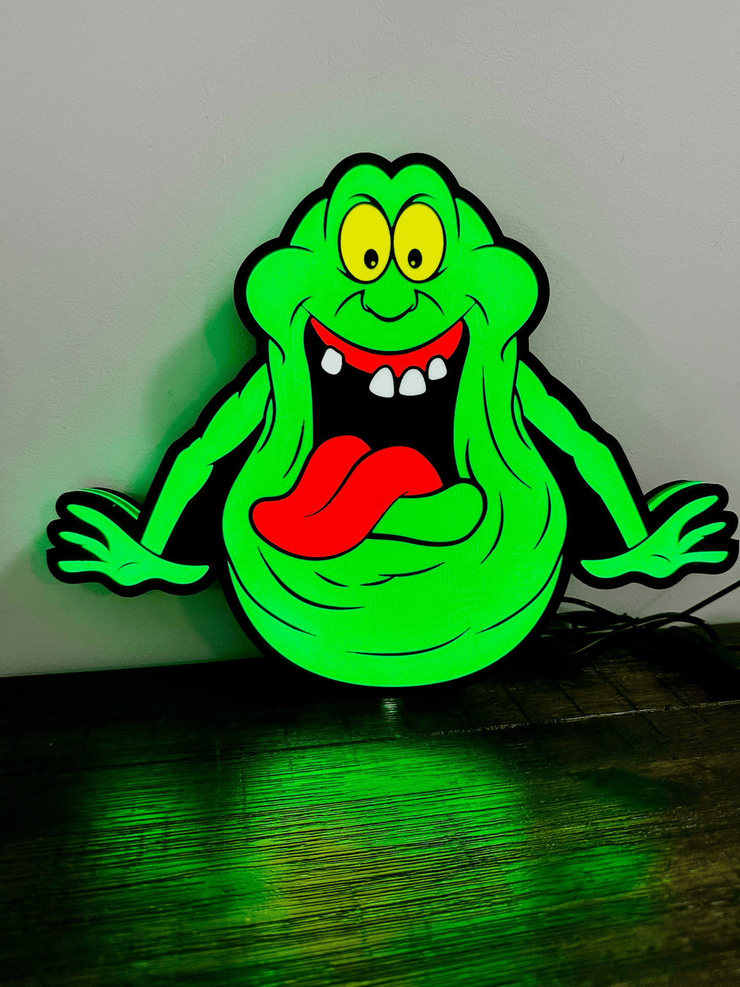 Ghost Busters - Slimer - Light Up Sign/Art