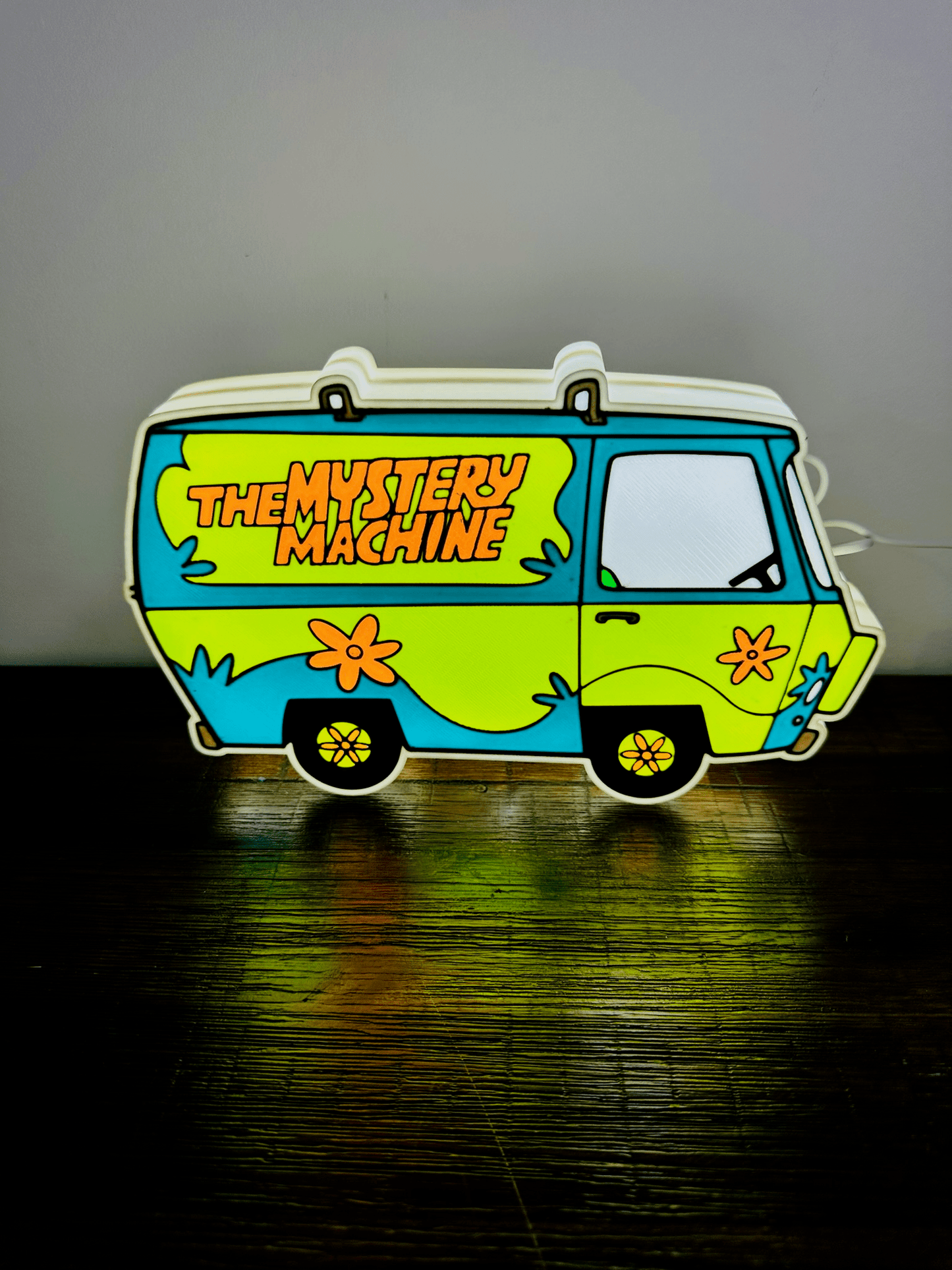 The Mystery Machine - Scooby Doo - Light Up Sign / Night Light - USB Powered
