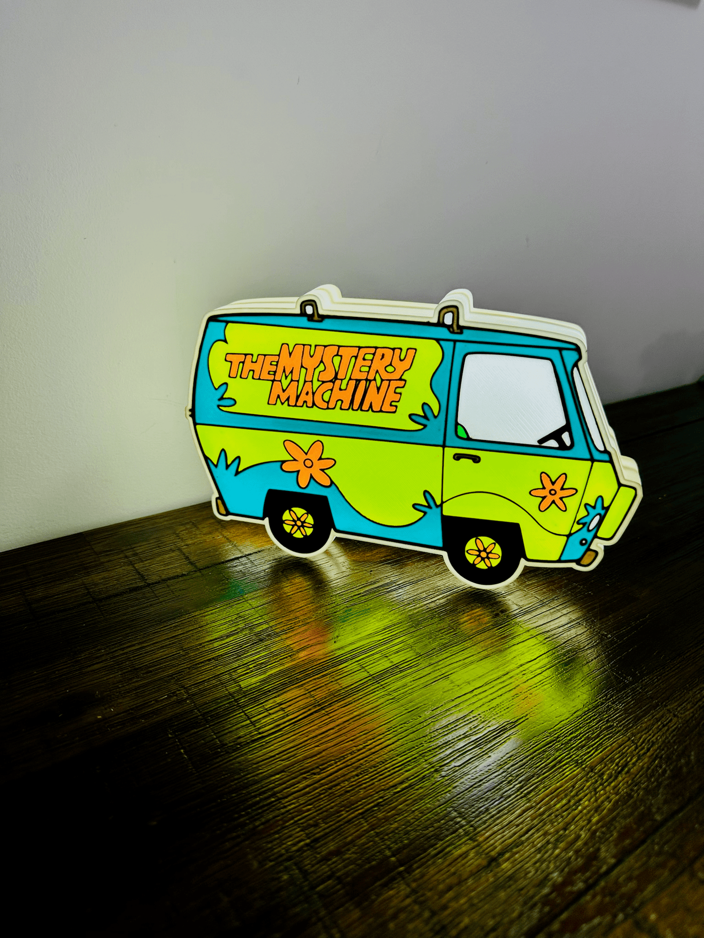 The Mystery Machine - Scooby Doo - Light Up Sign / Night Light - USB Powered