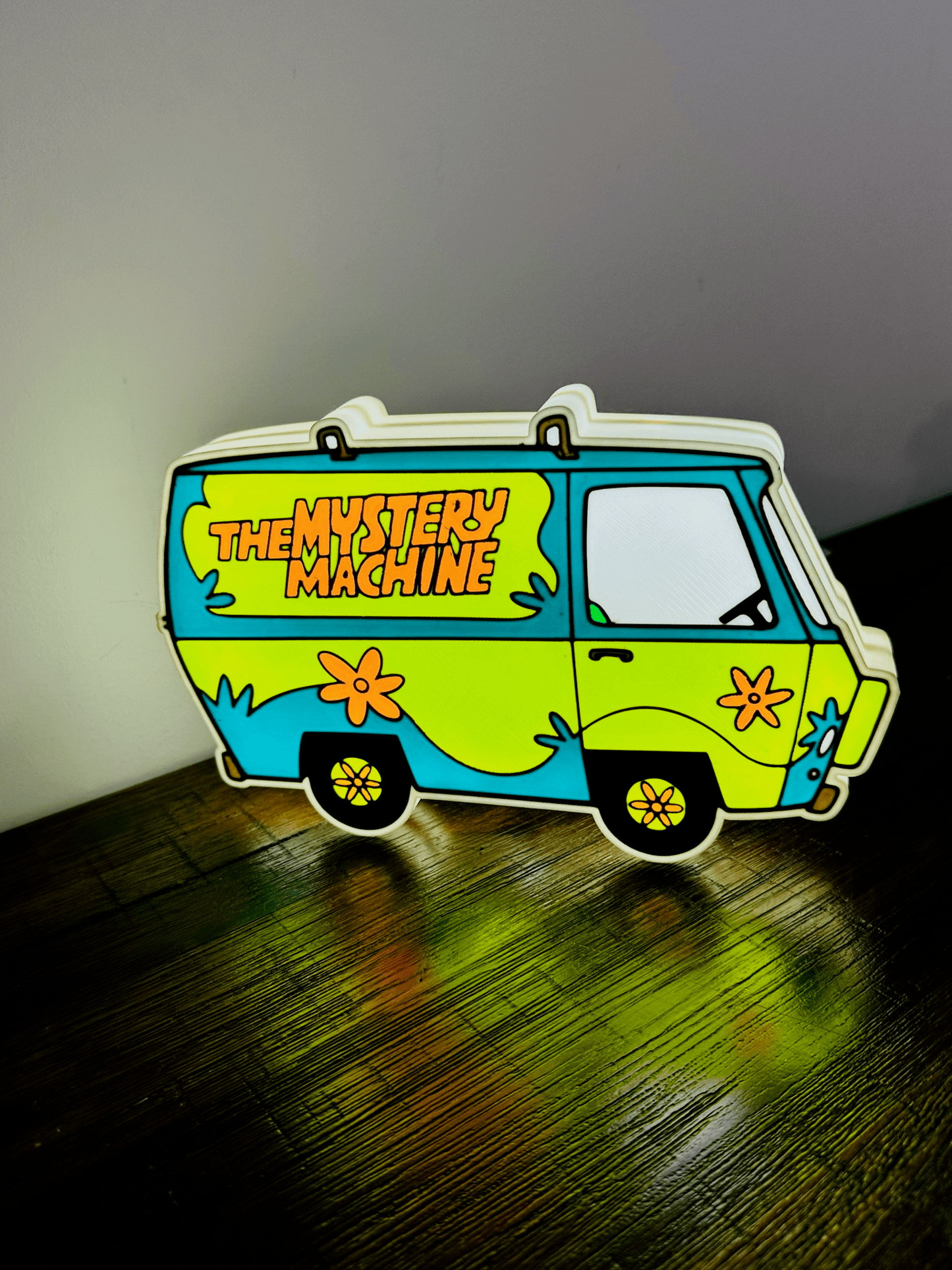The Mystery Machine - Scooby Doo - Light Up Sign / Night Light - USB Powered