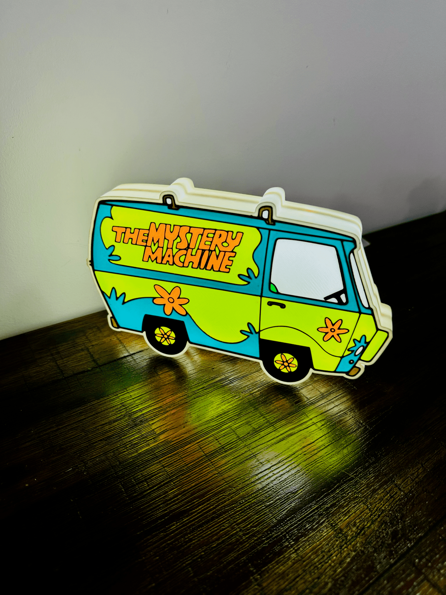The Mystery Machine - Scooby Doo - Light Up Sign / Night Light - USB Powered