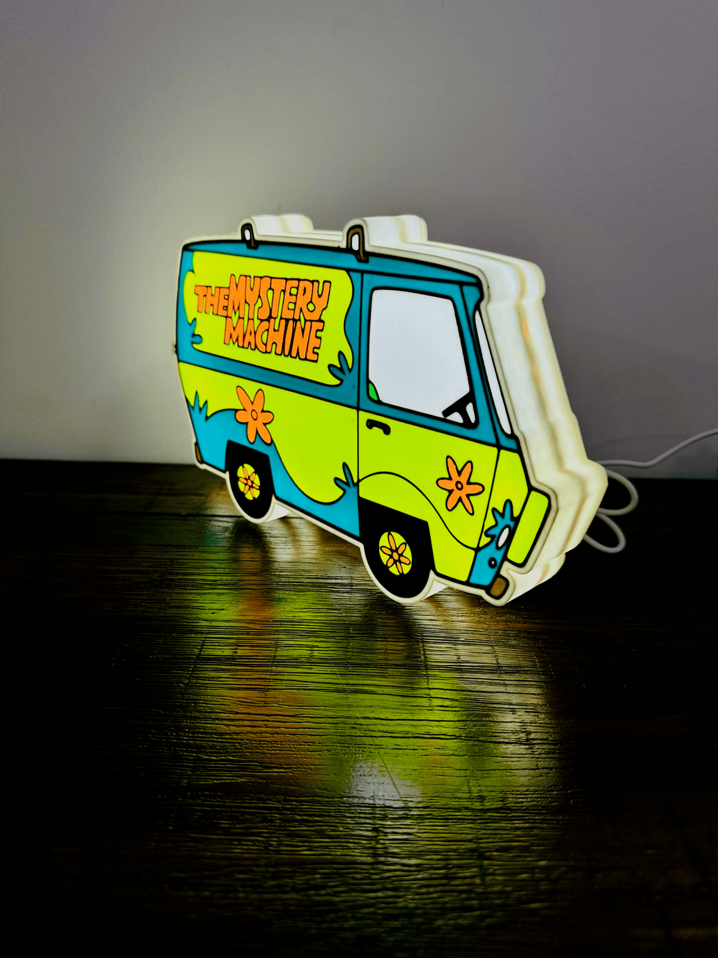 The Mystery Machine - Scooby Doo - Light Up Sign / Night Light - USB Powered