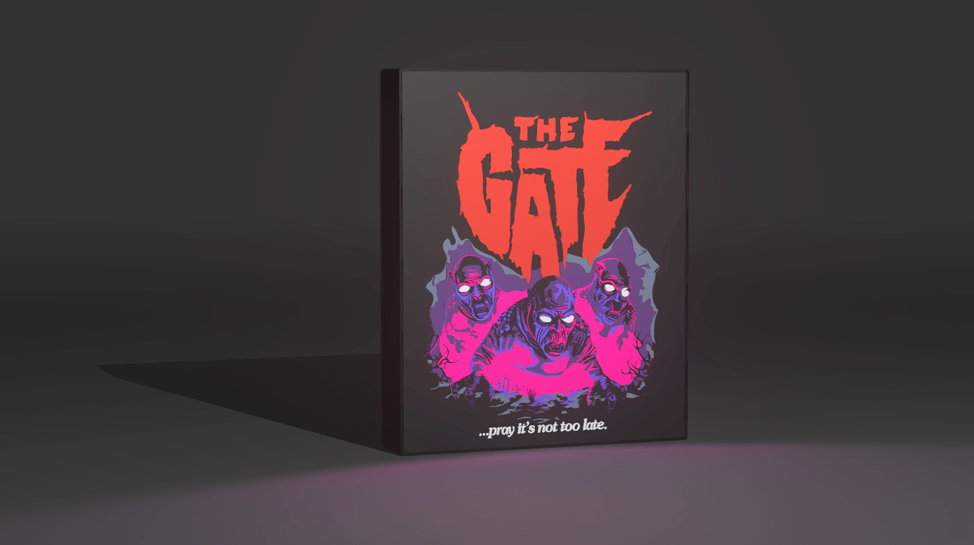 The Gate - Movie Logo - LED Light Up Logo/Wall Art