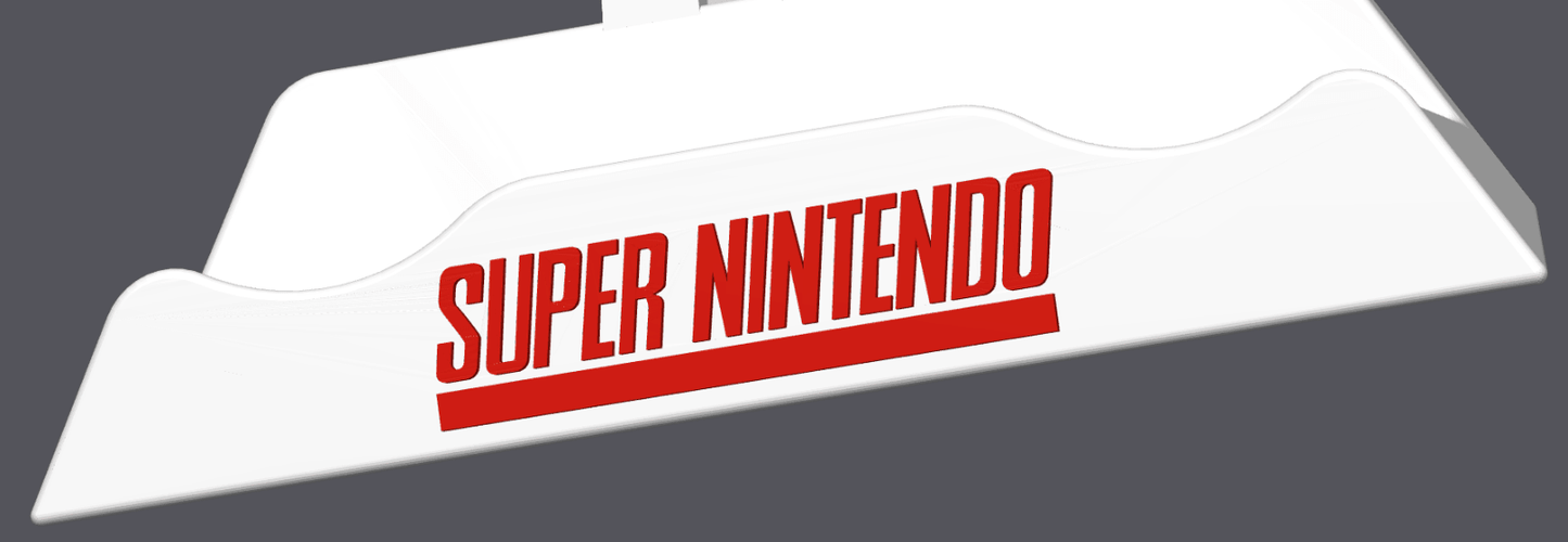 Nintendo Super Controller Holder - Various Colour & Logo Options - Michael's 3D World