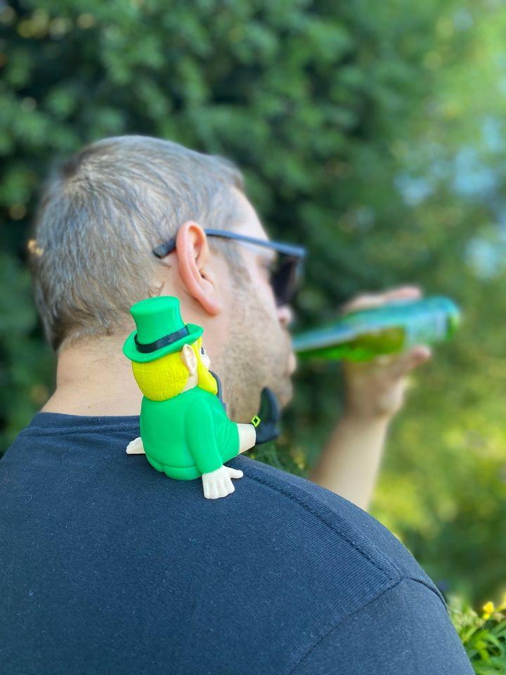 Magnetic Shoulder Leprechaun | Cute Irish Decoration, Lucky Charm for St. Patrick's Day, Whimsical Gift Idea & Fun Collectible - Michael's 3D World