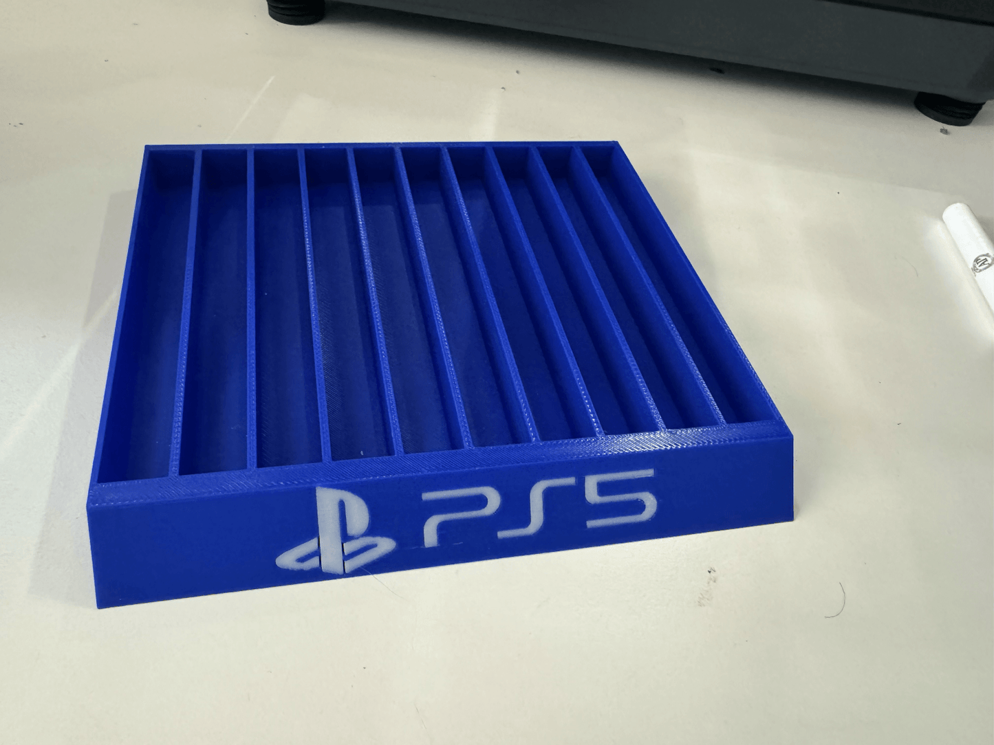 Sony Playstation PS4/PS5 - Game Case Holder / Stand - Holds 10 Game Cases - Michael's 3D World