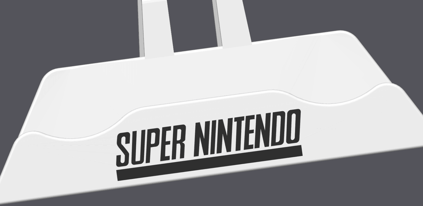 Nintendo Super Controller Holder - Various Colour & Logo Options - Michael's 3D World