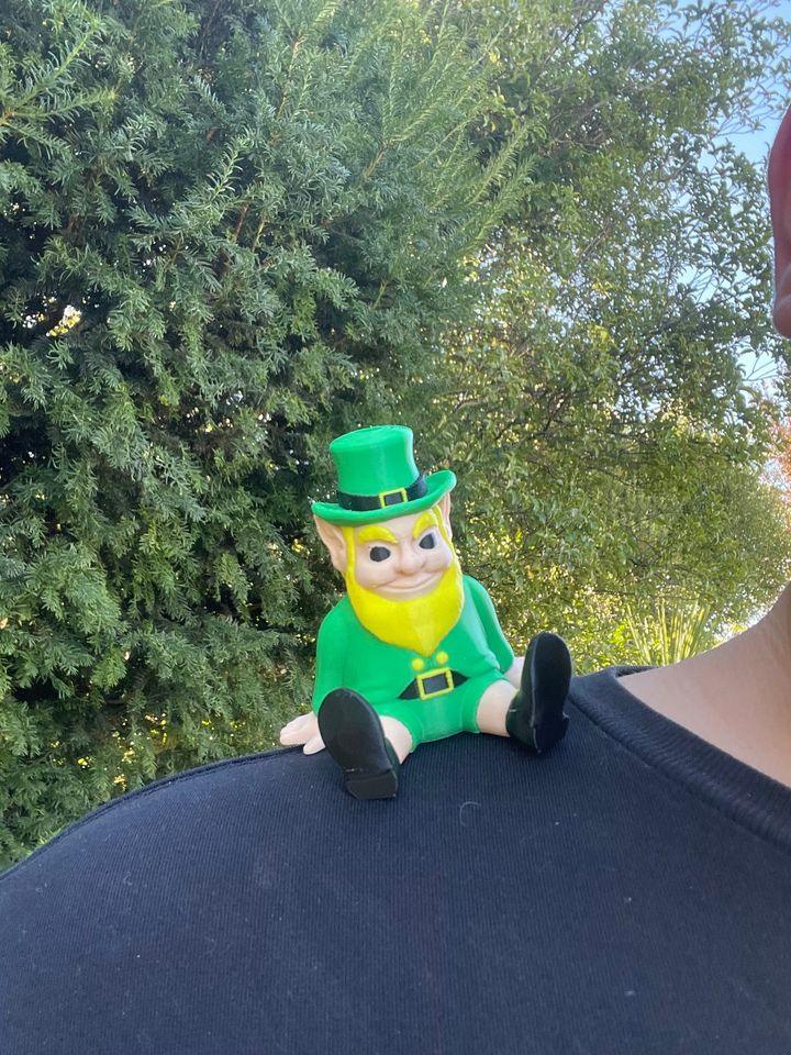 Magnetic Shoulder Leprechaun | Cute Irish Decoration, Lucky Charm for St. Patrick's Day, Whimsical Gift Idea & Fun Collectible - Michael's 3D World
