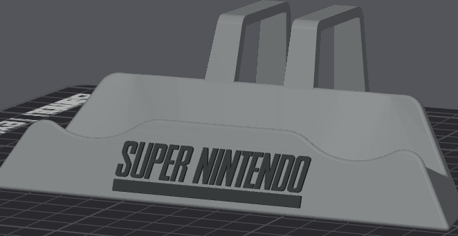 Nintendo Super Controller Holder - Various Colour & Logo Options - Michael's 3D World