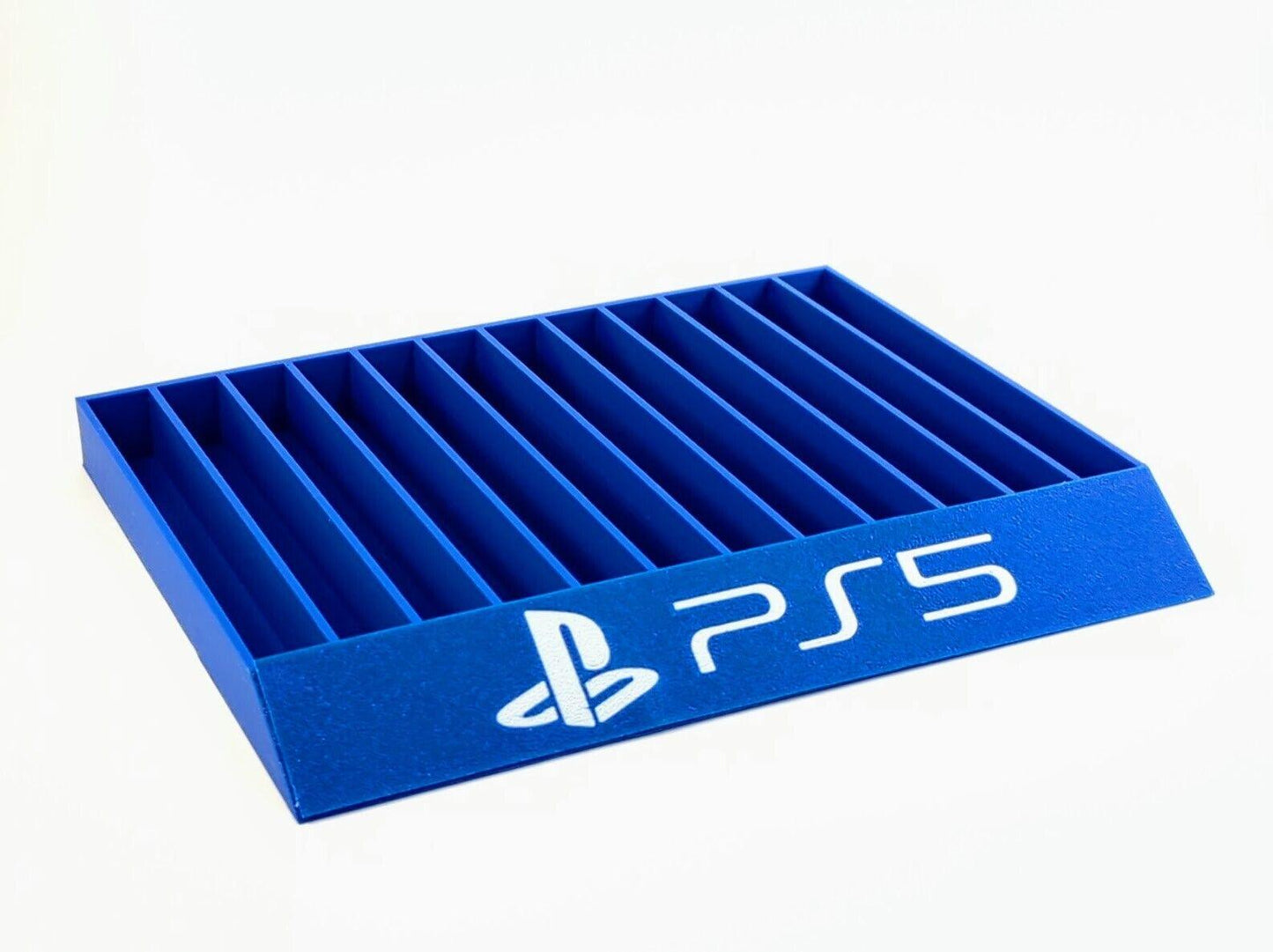 Sony Playstation PS4/PS5 - Game Case Holder / Stand - Holds 10 Game Cases - Michael's 3D World