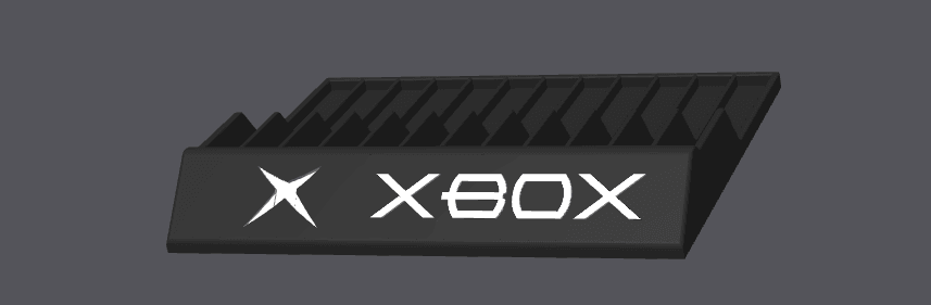 Microsoft Xbox, Xbox 360, Xbox One Game stand/Holder - Holds 10 Games - Michael's 3D World