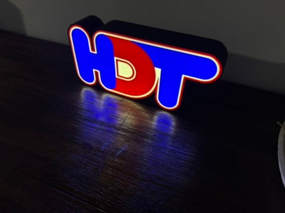 Holden - HDT Logo Light Up Artwork / LED Wall Art / Sign