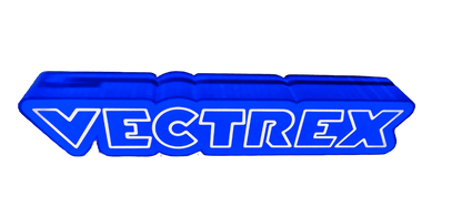 Vectrex Light Up Logo/Sign - USB Powered - Vibrant Blue Glow! - Michael's 3D World