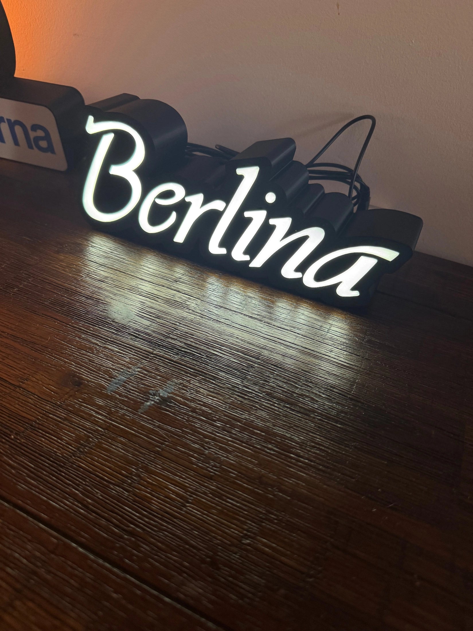 Holden Commodore VN VP Berlina Badge - Light Up Artwork / LED Sign