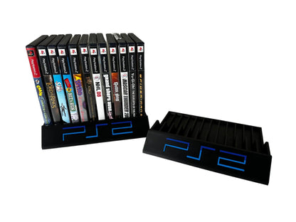 Sony Playstation 2 (PS2) Game Holders - DVD Style Case Holder (12 slot) - Michael's 3D World