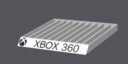 Microsoft Xbox, Xbox 360, Xbox One Game stand/Holder - Holds 10 Games - Michael's 3D World