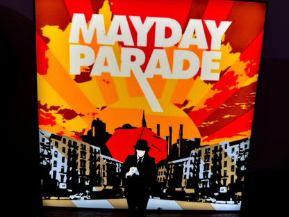 Mayday Parade Illuminated Wall Sign - USB Powered LED Display
