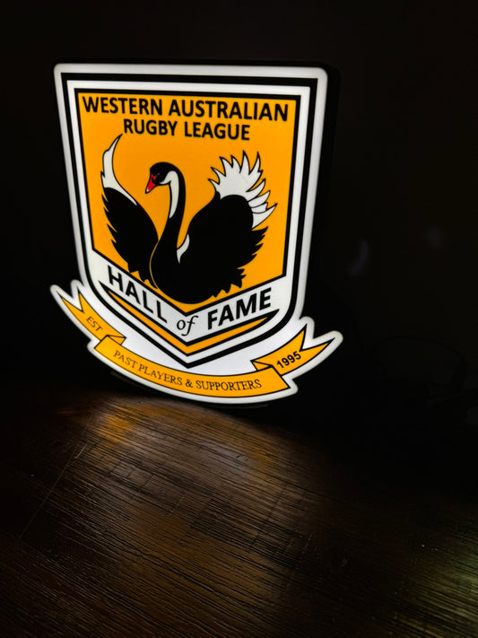 Western Australian Rugby League Hall of Fame - LED Light / Night Light