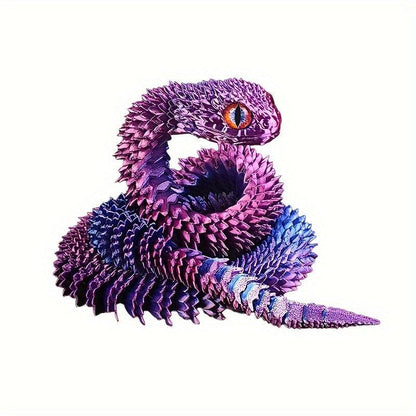 Flexible Large Flexible Snake - Perfect for a Halloween Decoration, or Christmas Gift! - Michael's 3D World